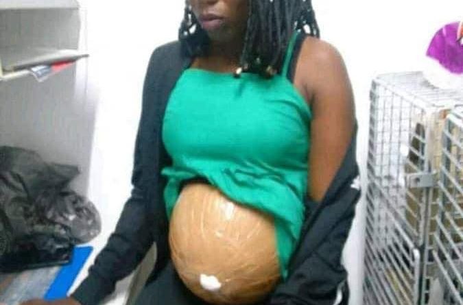 Woman with fake Pregnancy