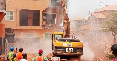 Demolishing House in Awka